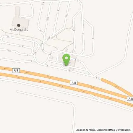 Standortübersicht der Tankstelle Shell Nellingen A8 Aichen Nord in 89191 Nellingen