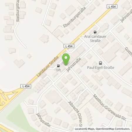 Standortübersicht der Tankstelle Bft Speyer Landauer Straße 71 in 67346 Speyer