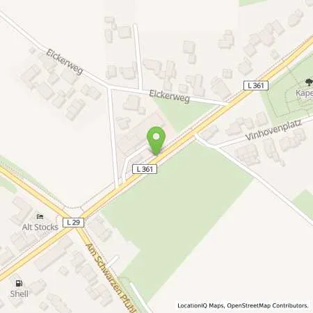 Standortübersicht der Tankstelle TotalEnergies Willich in 47877 Willich