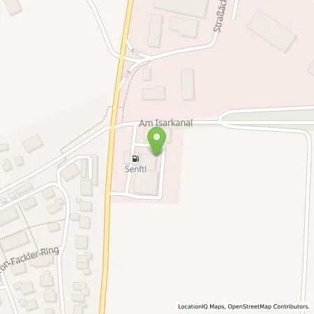 Standortübersicht der Tankstelle Tankstelle Senftl in 85465 Langenpreising