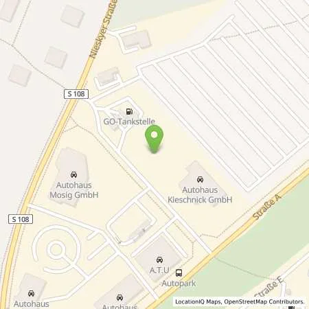 Standortübersicht der Tankstelle GO Hoyerswerda Am Autopark in 02977 Hoyerswerda