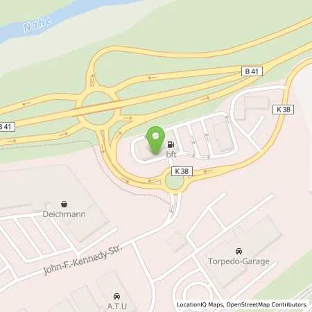 Standortübersicht der Tankstelle Tankstelle Nahetal e.K. in 55743 Idar-Oberstein