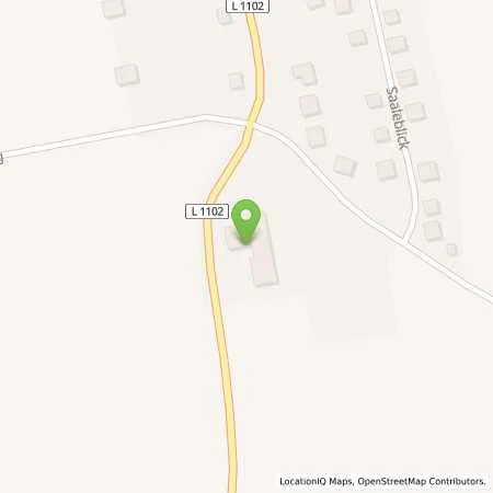 Standortübersicht der Tankstelle AVIA Tankstelle in 07368 Remptendorf