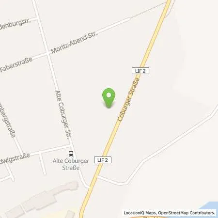 Standortübersicht der Tankstelle Pförtsch Melanie in 96215 Lichtenfels