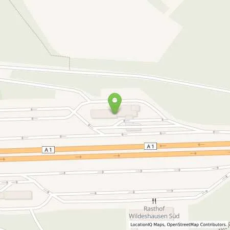 Standortübersicht der Tankstelle Aral Tankstelle, BAT WILDESHAUSEN SÜD in 27801 Dötlingen