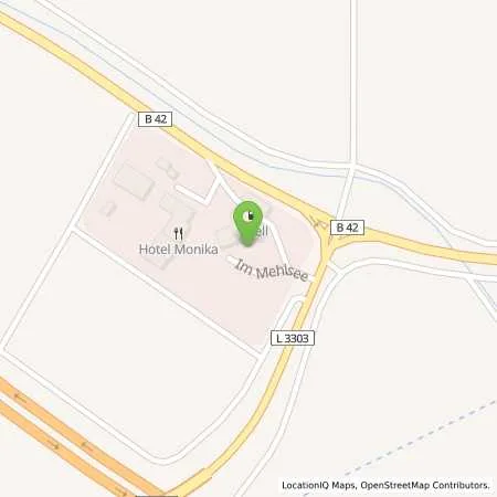 Standortübersicht der Tankstelle Shell Buettelborn Im Mehlsee 5 in 64572 Buettelborn