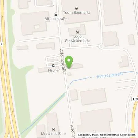 Standortübersicht der Tankstelle Tankstelle Fischer in 35039 Marburg