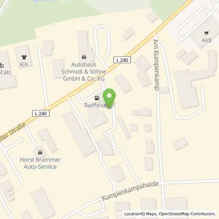 Standortübersicht der Tankstelle Raiffeisen Centralheide eG in 29320 Hermannsburg