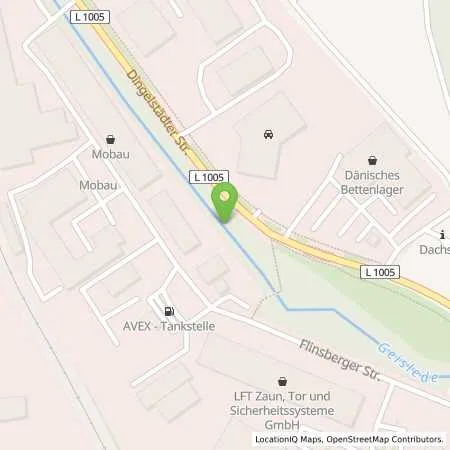 Standortübersicht der Tankstelle AVEX Heiligenstadt in 37308 Heiligenstadt