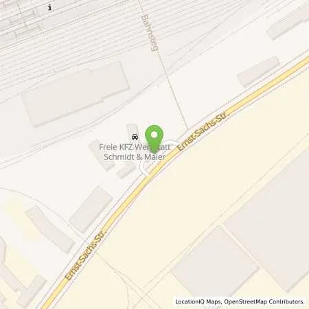 Standortübersicht der Tankstelle Schmidt-Maier GmbH in 97424 Schweinfurt