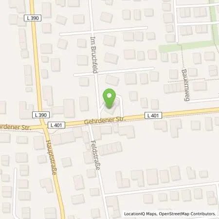 Standortübersicht der Tankstelle Veronika Barghorn in 30989 Gehrden