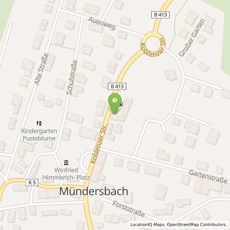 Standortübersicht der Benzin-Super-Diesel Tankstelle: TS Mündersbach in 56271, Mündersbach