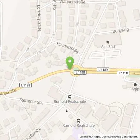 Standortübersicht der Tankstelle ENI in 71394 Kernen