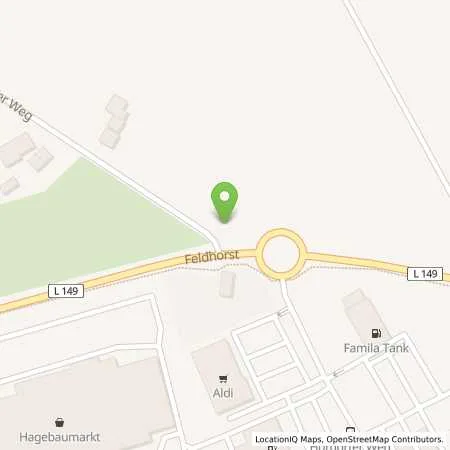 Standortübersicht der Tankstelle famila Tankstelle Osterholz-Scharmbeck in 27711 Osterholz-Scharmbeck