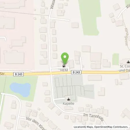 Standortübersicht der Tankstelle Bad Salzdetfurth, Hildesheimer Str. 33 in 31162 Bad Salzdetfurth