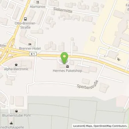 Standortübersicht der Tankstelle Bielefeld, Oldentruper Str. 108 in 33604 Bielefeld