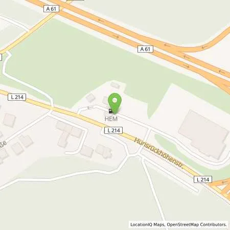 Standortübersicht der Tankstelle Boppard, Hunsrückhöhenstr. 9 in 56154 Boppard