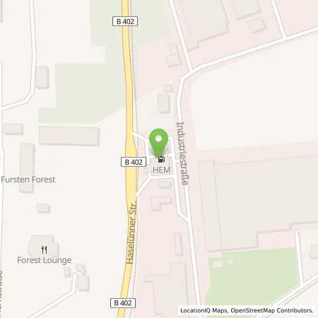 Standortübersicht der Tankstelle Fürstenau, Haselünner Str. 68 in 49584 Fürstenau