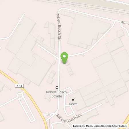 Standortübersicht der Tankstelle Korschenbroich, Robert-Bosch-Str. 2 in 41352 Korschenbroich