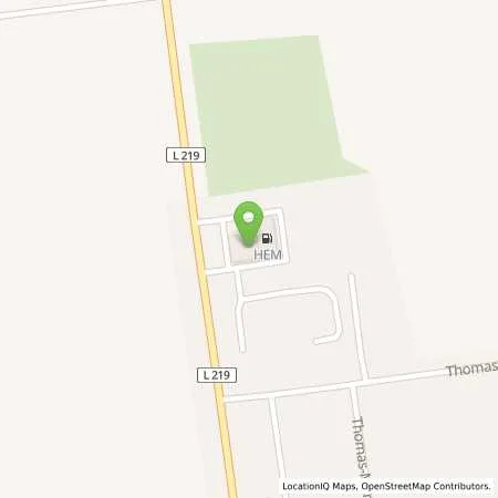 Standortübersicht der Tankstelle Querfurt, Eislebener Str. in 06268 Querfurt