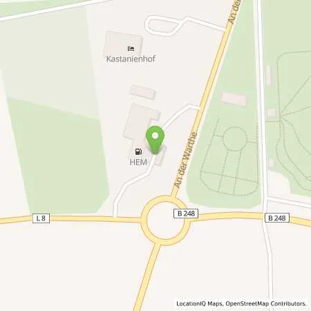 Standortübersicht der Tankstelle Salzwedel, An der Warthe 3 in 29410 Salzwedel