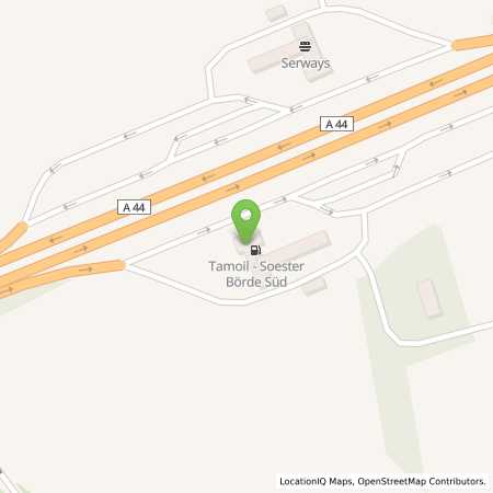Standortübersicht der Benzin-Super-Diesel Tankstelle: Soest, Kirchweg 14 in 59494, Soest