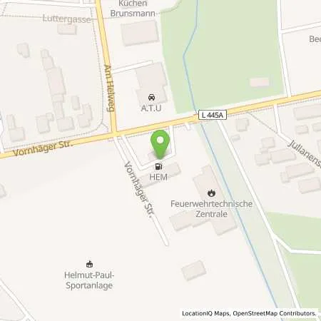 Standortübersicht der Tankstelle Stadthagen, Vornhäger Str. 66a in 31655 Stadthagen