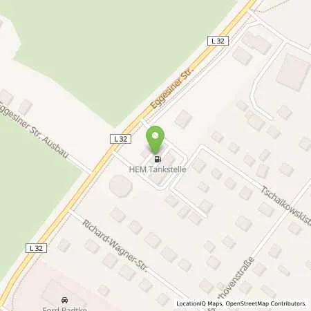 Standortübersicht der Tankstelle Torgelow, Eggesiner Str. 9e in 17358 Torgelow