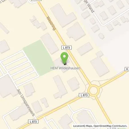 Standortübersicht der Tankstelle Wildeshausen, Westring 28 in 27793 Wildeshausen