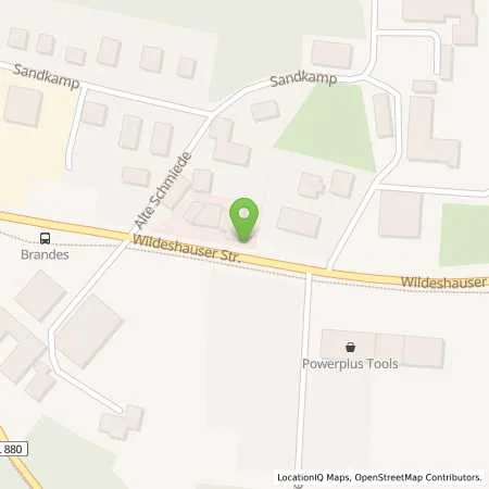 Standortübersicht der Tankstelle Großenkneten, Wildeshauser Str. 52 in 26197 Großenkneten