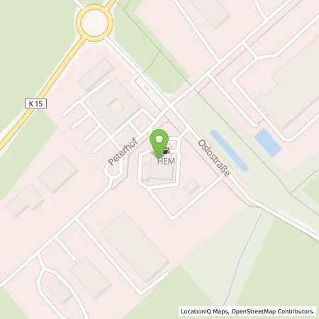 Standortübersicht der Tankstelle Lübeck, Oslostr. 2 in 23560 Lübeck