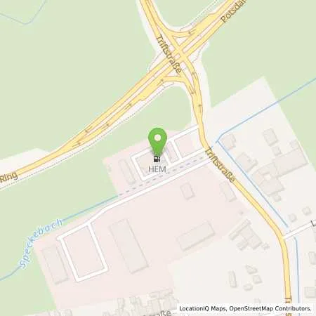 Standortübersicht der Tankstelle Lutherstadt Wittenberg, Triftstr. 15a in 06886 Lutherstadt Wittenberg