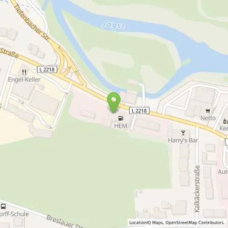 Standortübersicht der Tankstelle Crailsheim, Haller Str. 15 in 74564 Crailsheim