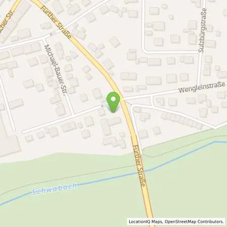 Standortübersicht der Tankstelle Schwabach, Fürther Str. 5 in 91126 Schwabach