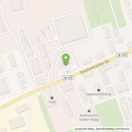 Standortübersicht der Tankstelle Zwickau, Reichenbacher Str. 142a in 08056 Zwickau