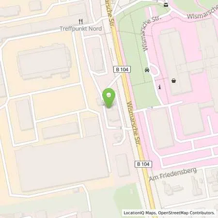 Standortübersicht der Tankstelle Schwerin, Wismarsche Str. 376 in 19055 Schwerin