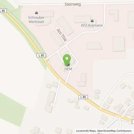 Standortübersicht der Tankstelle Drübeck, Gewerbegebiet Am Thie/B6 in 38871 Drübeck