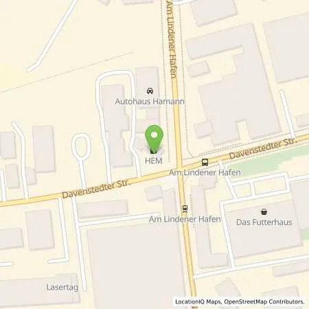 Standortübersicht der Tankstelle Hannover, Davenstedter Str. 120 in 30453 Hannover