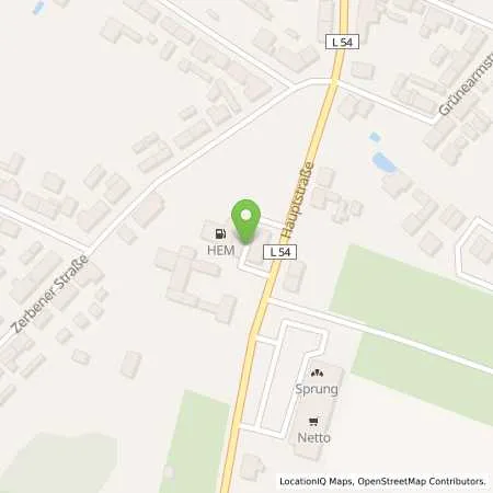 Standortübersicht der Tankstelle Parey, Güsener Str. 1 in 39317 Parey