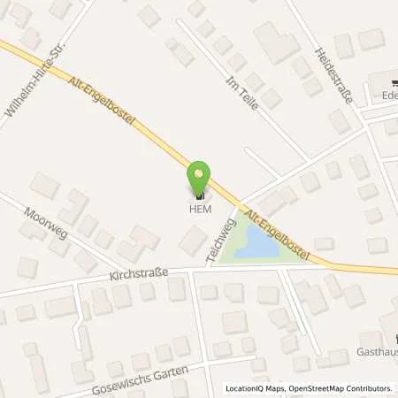 Standortübersicht der Tankstelle Langenhagen, Alt Engelbostel 11 in 30855 Langenhagen