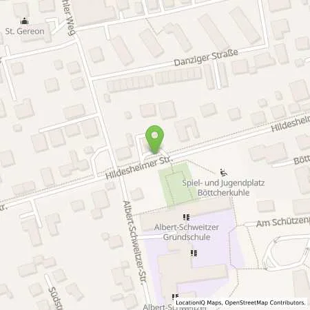 Standortübersicht der Tankstelle Vechelde, Hildesheimer Str. 68 in 38159 Vechelde