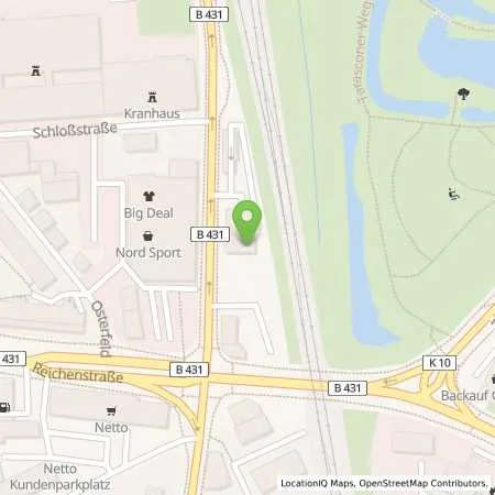 Standortübersicht der Tankstelle Elmshorn, Berliner Str. 15 in 25336 Elmshorn