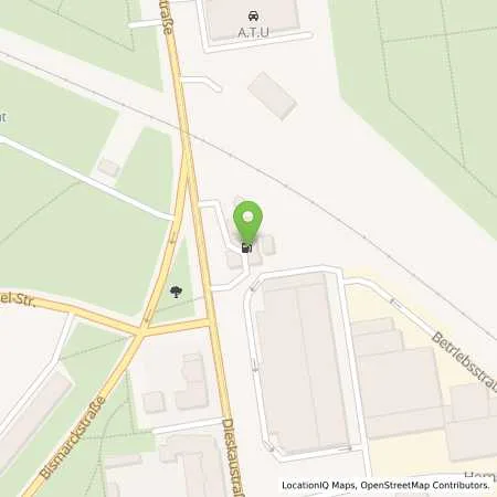 Standortübersicht der Tankstelle Leipzig, Dieskaustr. 155 in 04249 Leipzig