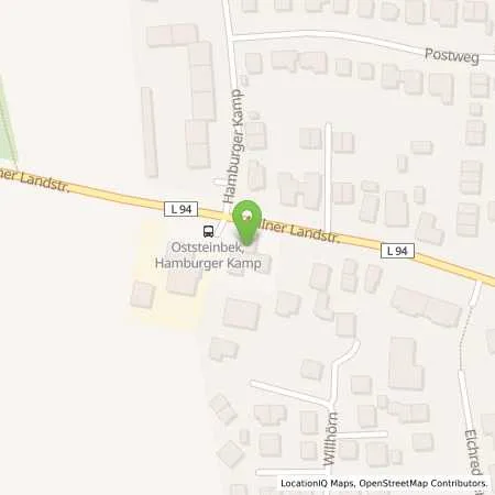 Standortübersicht der Tankstelle Oststeinbek, Möllner Landstr. 4 in 22113 Oststeinbek