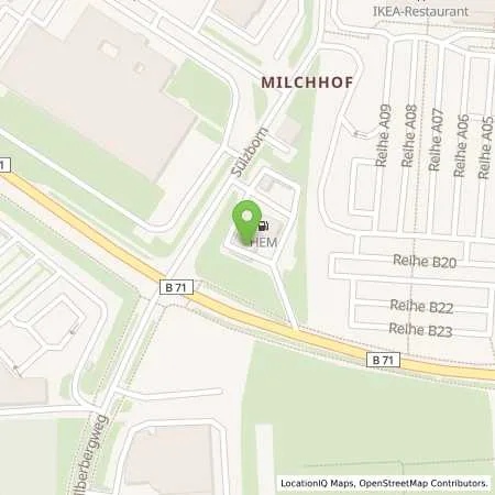 Standortübersicht der Tankstelle Magdeburg, Ebendorfer Chaussee 72 in 39128 Magdeburg