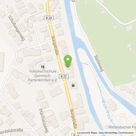 Standortübersicht der Tankstelle ENI in 82467 Garmisch (Partenk.)