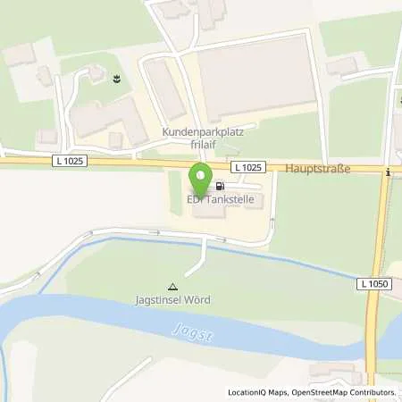 Standortübersicht der Tankstelle ED-Jagsthausen in 74249 Jagsthausen