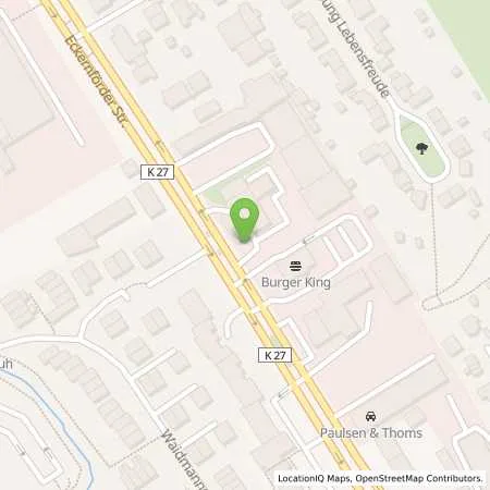 Standortübersicht der Tankstelle Aral Tankstelle in 24119 Kronshagen