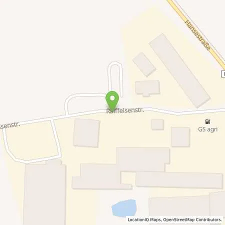Standortübersicht der Tankstelle GS agri eG in 49685 Schneiderkrug