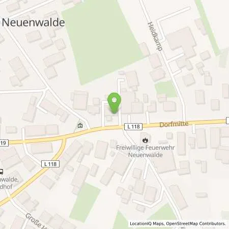 Standortübersicht der Tankstelle Raiffeisen Tankstelle in 27607 Geestland